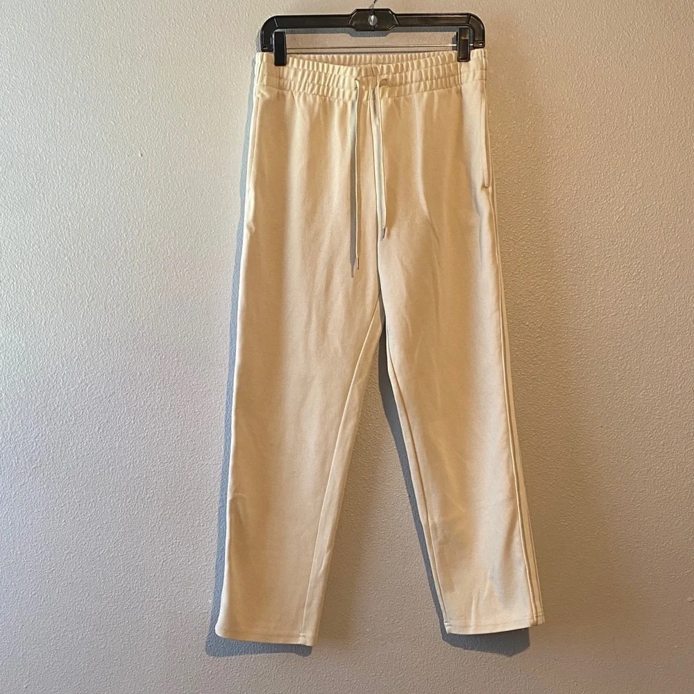 THE UPSIDE  Straight-Leg Organic Cotton-Blend Track Pants